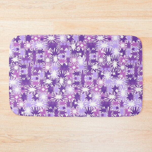 Item preview, Geometric, Pattern, Shapes, Lines, Modern,  Abstract, Art, Efflorescent - Purple on No Color designed and sold by LucidLounger.