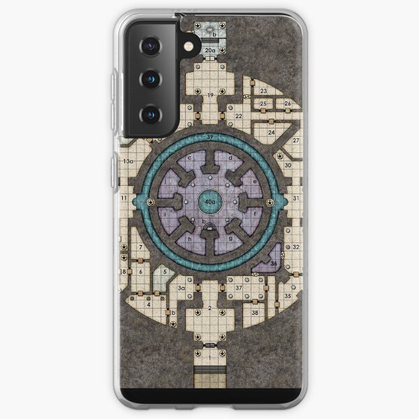 Orb Dungeon Map Samsung Galaxy Soft Case
