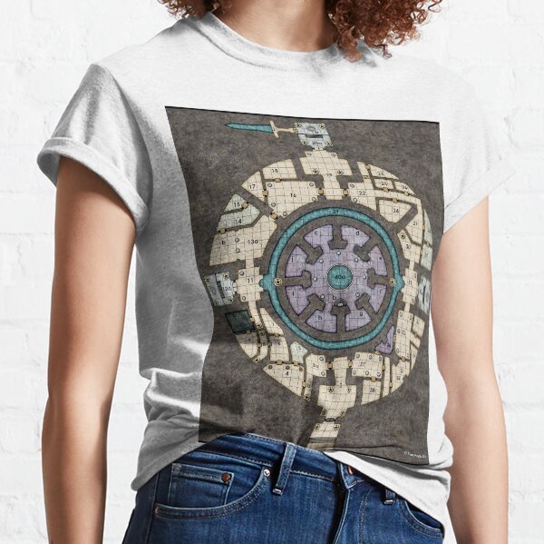 Orb Dungeon Map Classic T-Shirt