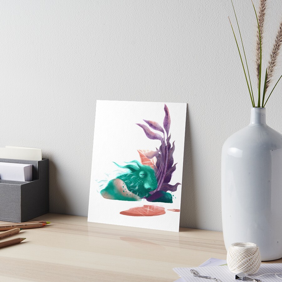 Item preview, Art Board Print designed and sold by VerSy.