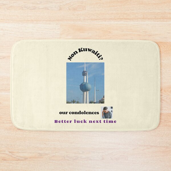 Item preview, "Condolences to non Kuwaitis"  (black text) designed and sold by skoumpourdides.