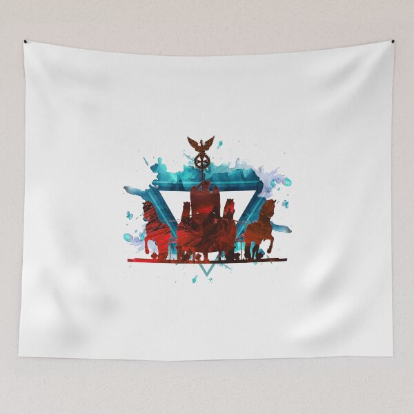 Item preview, Berlin Brandenburg Gate Skyline City designed and sold by BullDesignsShop.