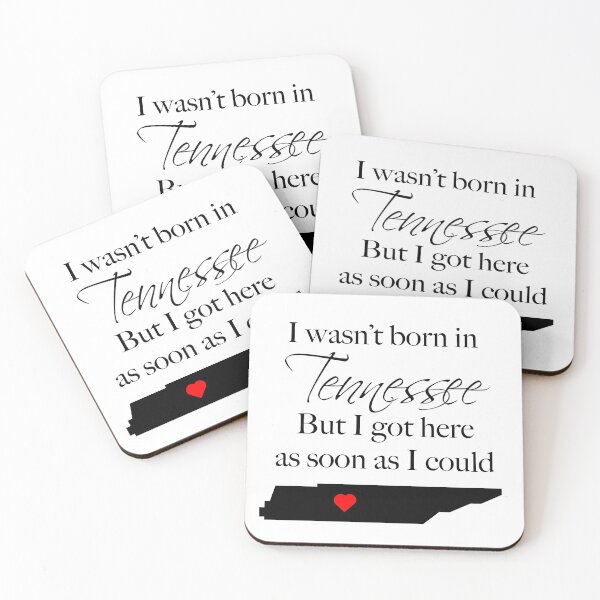 Item preview, I wasn't born in Tennessee - Tennessee Lover designed and sold by SmokeyRidge.