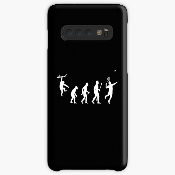 Funny Badminton Evolution Samsung Galaxy Snap Case