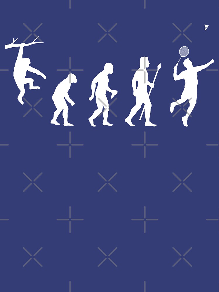 "Lustige BadmintonEntwicklung" Tank Top von BeyondEvolved Redbubble