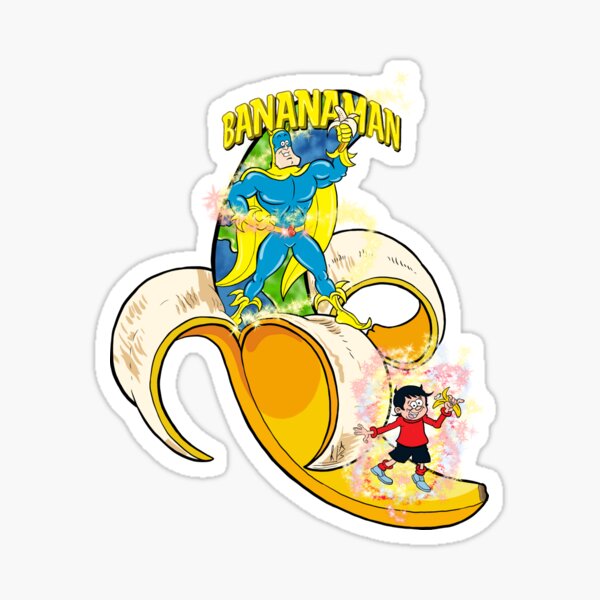 Bananaman Sticker