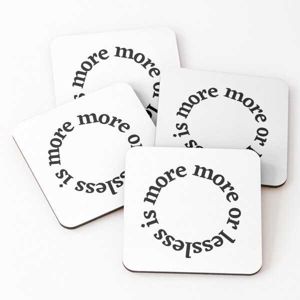 Item preview, Less is more. More or less. designed and sold by primetee.