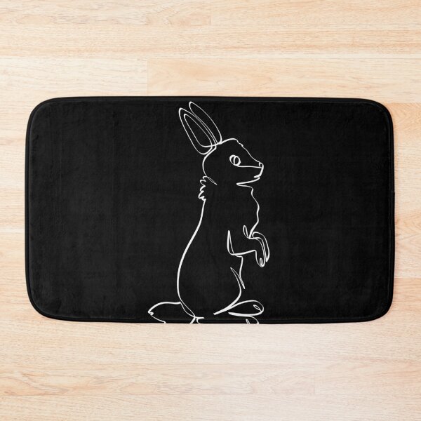 Item preview, RABBIT LINE ART | Pets Lover | Easter Bunny | Happy Pet Owner designed and sold by yourtravelguide.