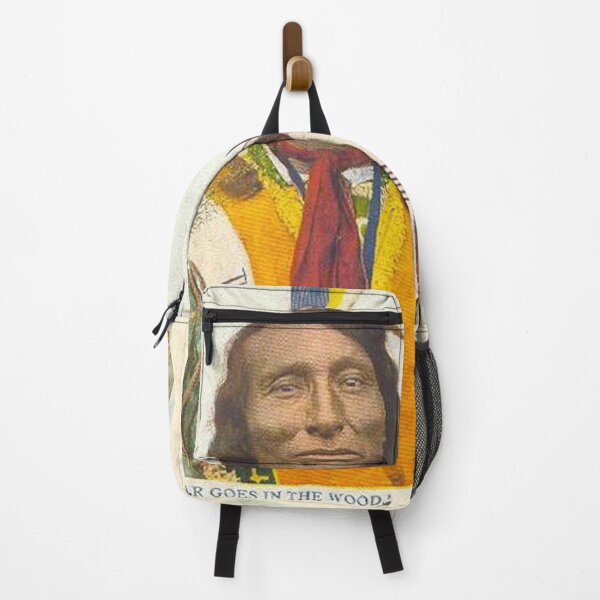 Item preview, Vintage Chief Bear goes in the wood Native American photo designed and sold by Vintage Designs +.