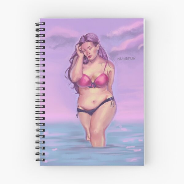 Item preview, Curvy lilac girl designed and sold by mrsadfranshop.