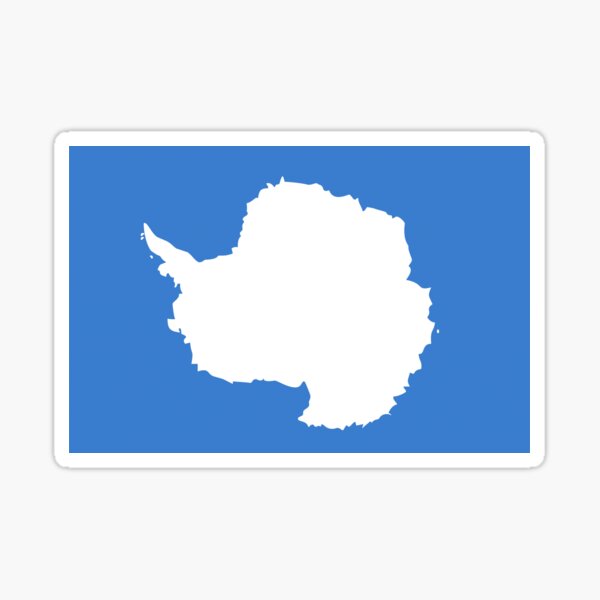 Item preview, Flag of Antarctica designed and sold by Beluga Cat.
