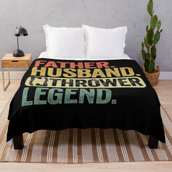 Item preview, Father Husband Axe Thrower Legend Axe Throwing Dad designed and sold by Stronzi.
