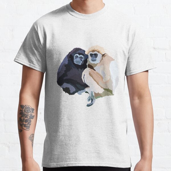 Vista previa del artículo con la obra «H es para Hoolock Gibbon», diseñado y vendido por thezoogirl.