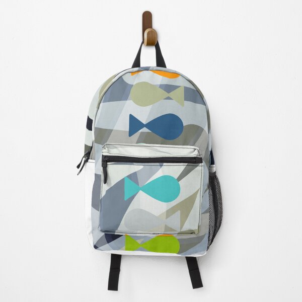 Item preview, Aesthetic abstract simple fish seascape - Caroline Laursen Original designed and sold by Caroline Laursen.