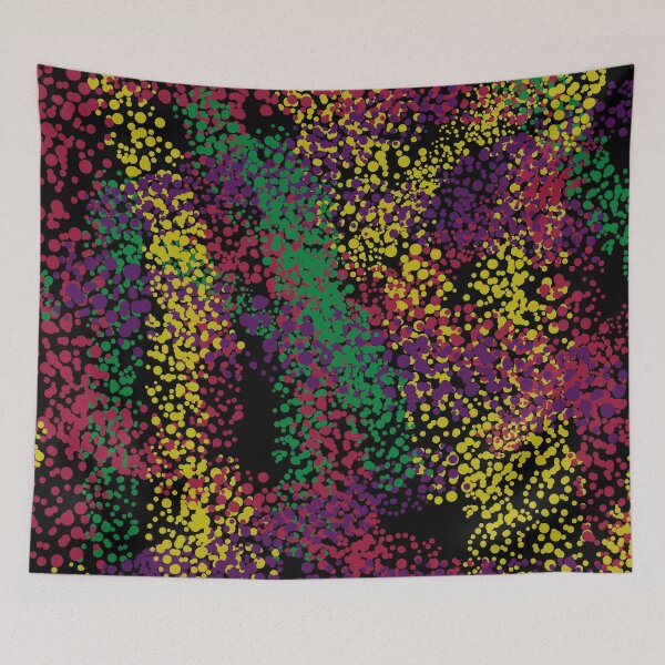 Item preview, abstract multicolor paint pattern designed and sold by cutecrazytshirt.