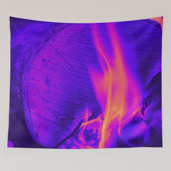 Item preview, Bonfire In Pinks and Purple designed and sold by SquishStitches.