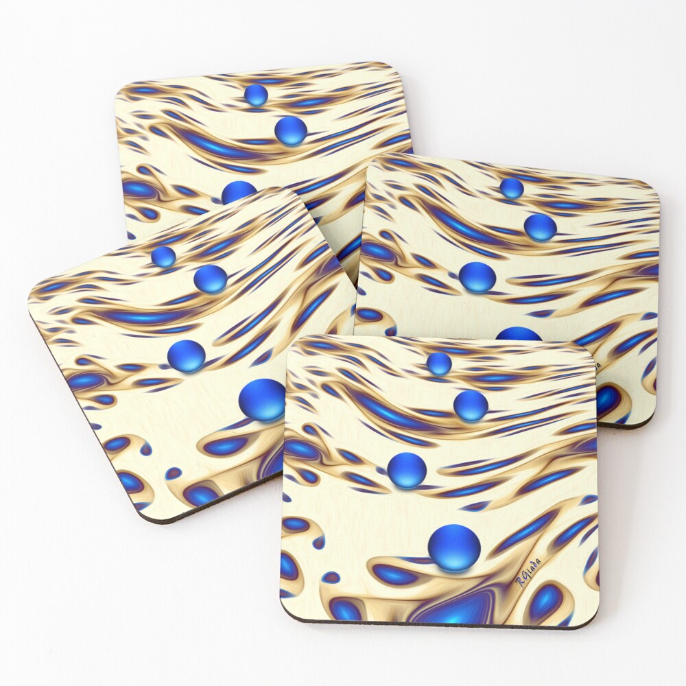 Item preview, Coasters (Set of 4) designed and sold by RGiadaArtShop.