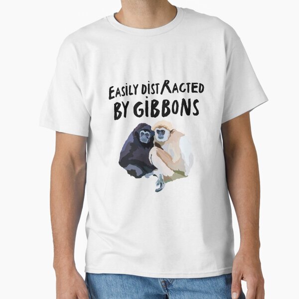 Item preview, G is for Gibbon, Gibbon Illustration – Agile and Vocal Tropical Ape Artwork designed and sold by thezoogirl.
