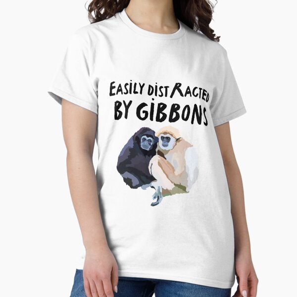 Item preview, G is for Gibbon, Gibbon Illustration – Agile and Vocal Tropical Ape Artwork designed and sold by PrettylittlepastelUk.