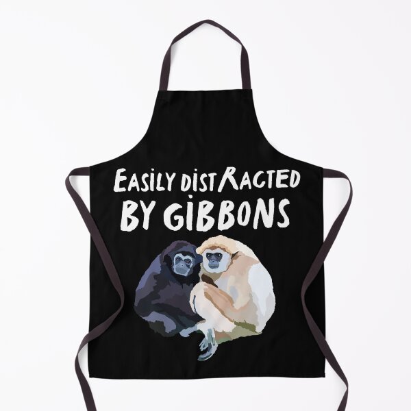 Item preview, G is for Gibbon, Gibbon Illustration – Agile and Vocal Tropical Ape Artwork designed and sold by PrettylittlepastelUk.