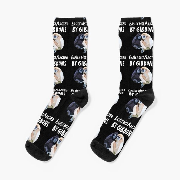 Item preview, Easily Distracted By Gibbons  designed and sold by thezoogirl.