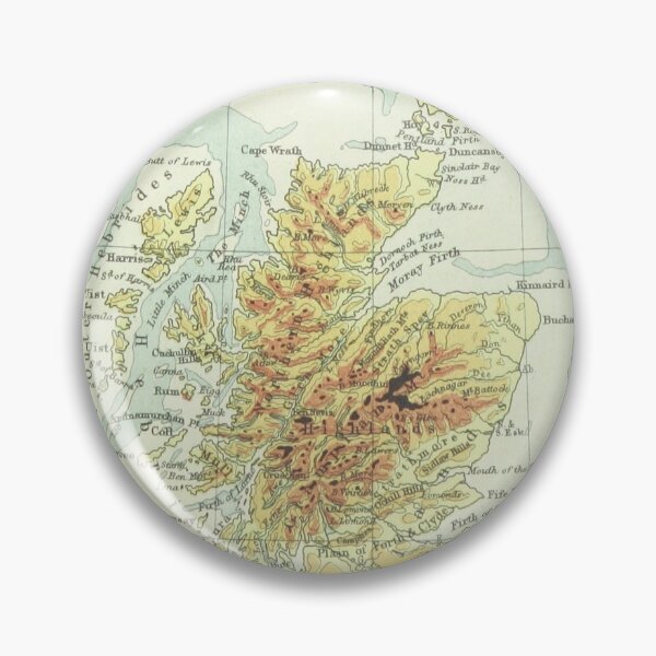 Item preview, Vintage Map of Scotland 1887 designed and sold by yourscotland.