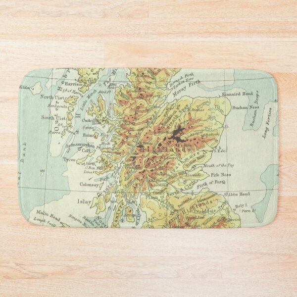Item preview, Vintage Map of Scotland 1887 designed and sold by yourscotland.