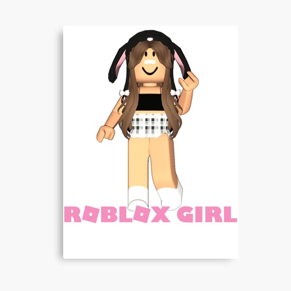 Roblox Girl Canvas Prints Redbubble - hennessy song song roblox