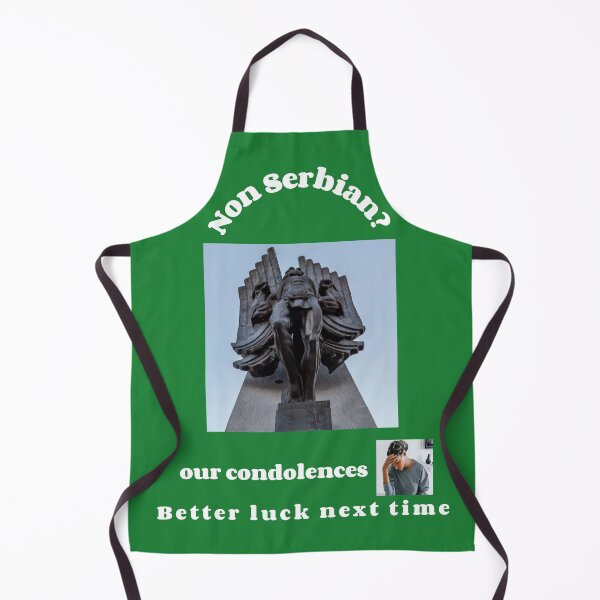 Item preview, "Condolences to non Serbians"  (white text) designed and sold by skoumpourdides.