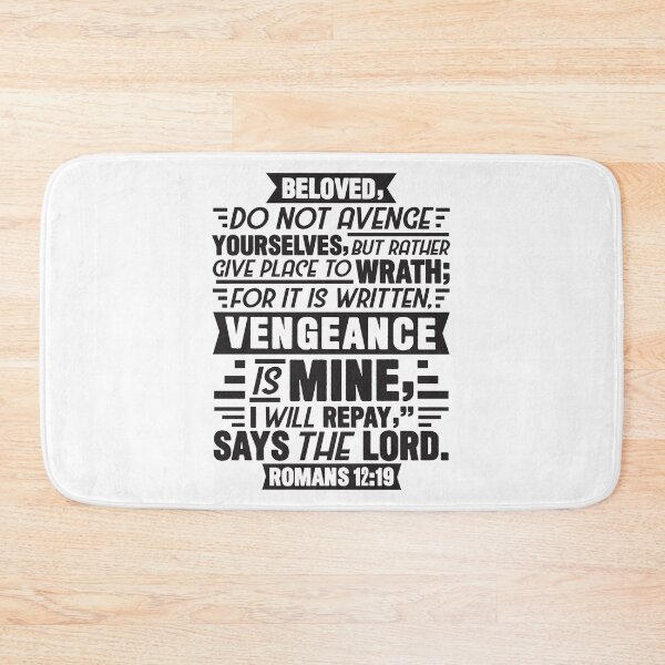 Item preview, Romans 12:19 designed and sold by plushism.