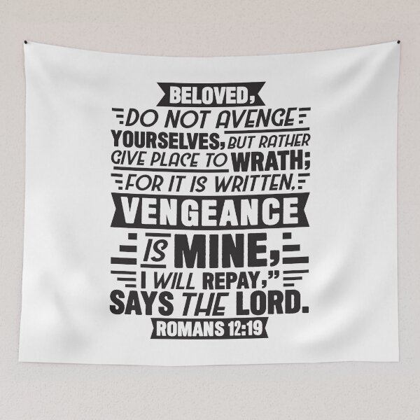 Item preview, Romans 12:19 designed and sold by plushism.