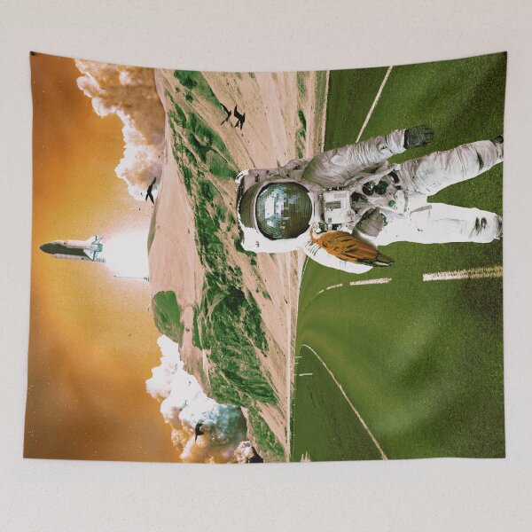 Item preview, What if streets were green Digital illustration designed and sold by Susanne Margarete Lutz.
