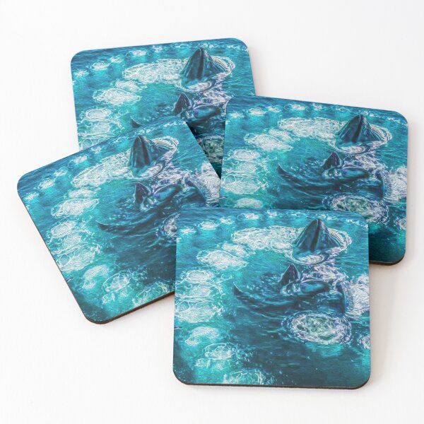 Item preview, Bubble net whales feeding designed and sold by ritusdesigns.