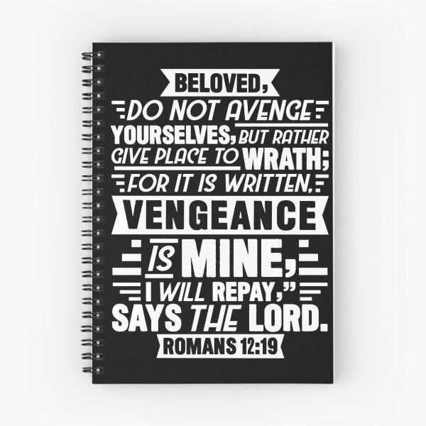 Item preview, Romans 12:19 designed and sold by plushism.