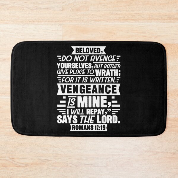 Item preview, Romans 12:19 designed and sold by plushism.