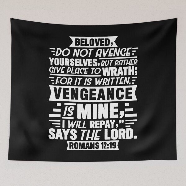 Item preview, Romans 12:19 designed and sold by plushism.