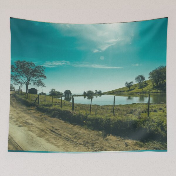 Item preview, Nature Landscape Plains Grass Trees Sky  designed and sold by DanielCarvalho2.
