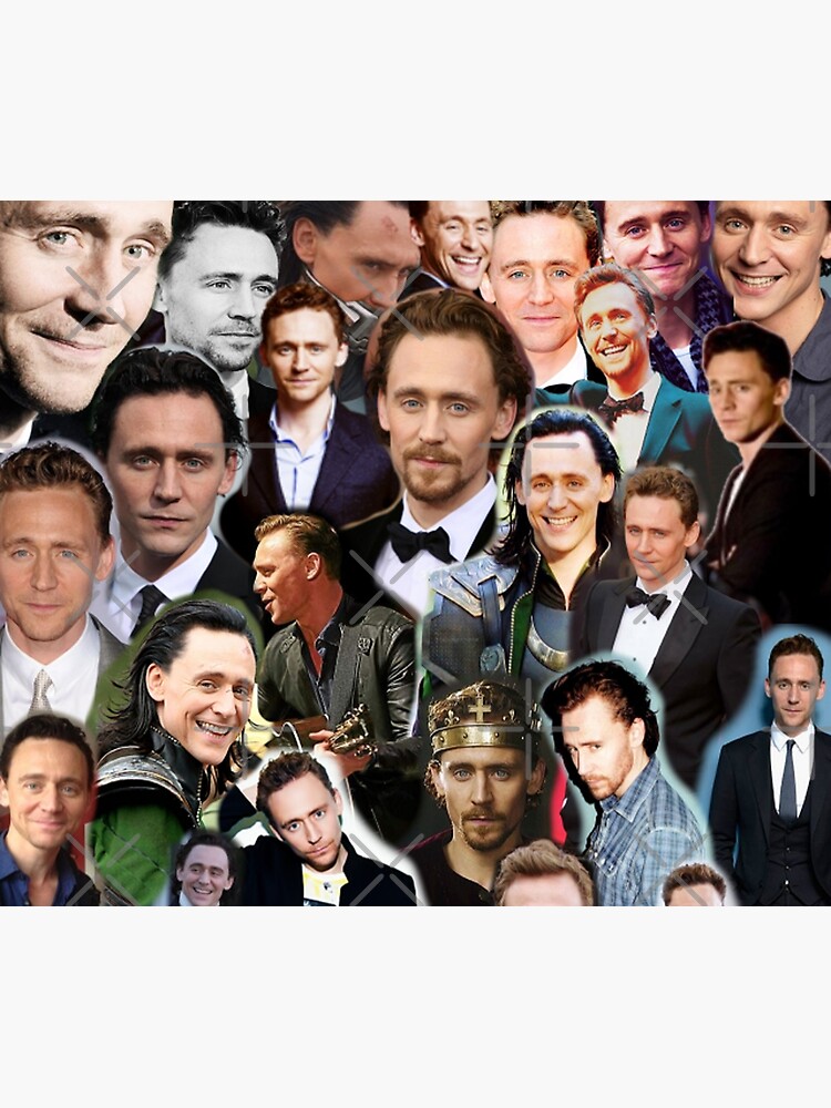 "Tom Hiddleston Photo Collage" Throw Blanket by TJoker99 Redbubble