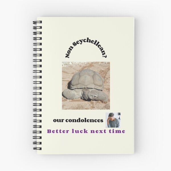 Item preview, "Condolences to non Seychelleans"  (black text) designed and sold by skoumpourdides.