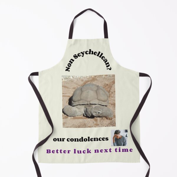 Item preview, "Condolences to non Seychelleans"  (black text) designed and sold by skoumpourdides.