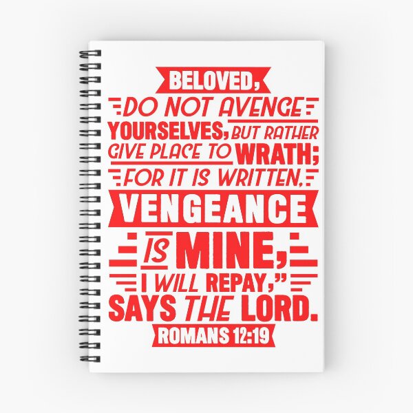 Item preview, Romans 12:19 designed and sold by plushism.