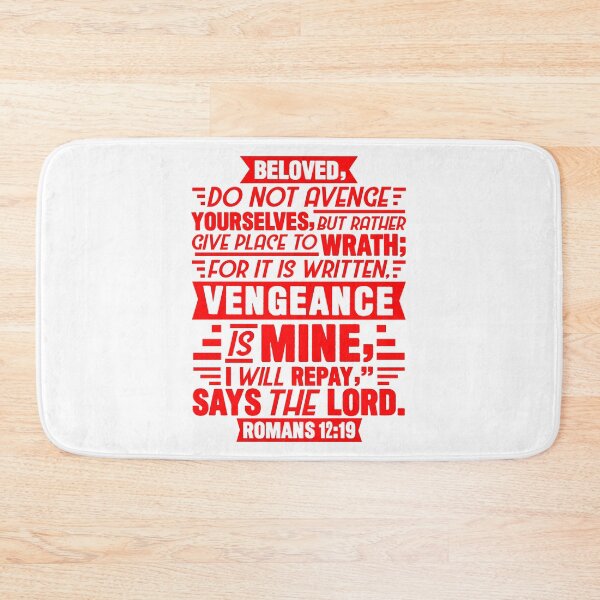 Item preview, Romans 12:19 designed and sold by plushism.