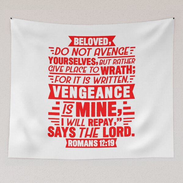 Item preview, Romans 12:19 designed and sold by plushism.