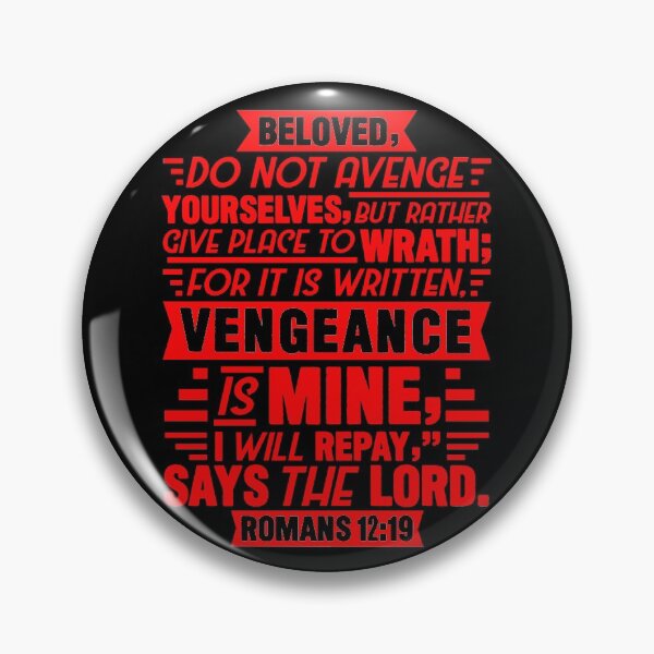 Item preview, Romans 12:19 designed and sold by plushism.