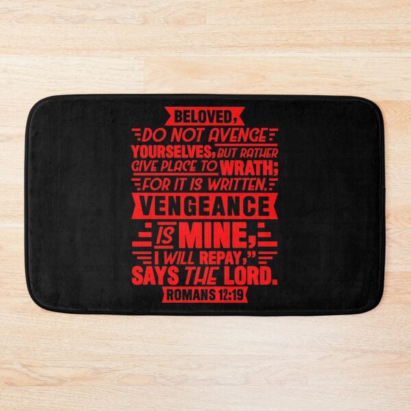 Item preview, Romans 12:19 designed and sold by plushism.