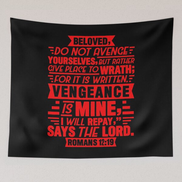 Item preview, Romans 12:19 designed and sold by plushism.