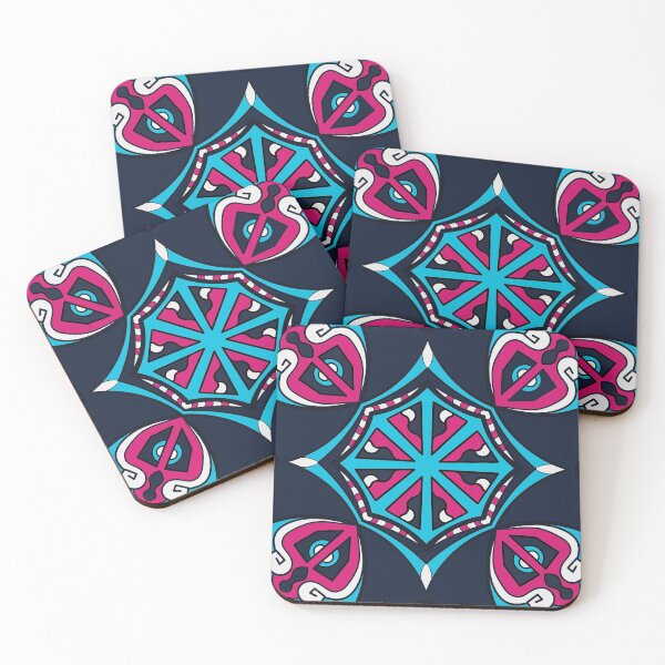 Item preview, Neon pinks and blues designed and sold by wavethreat.