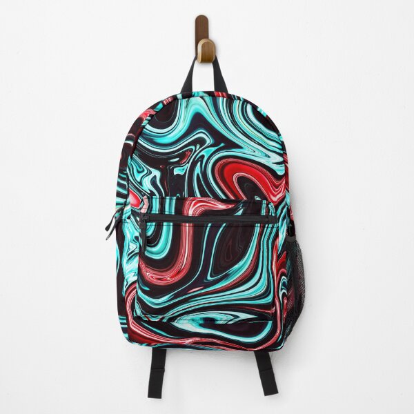 Item preview, Cozy Red & Turquoise in Fluid Style designed and sold by Flydea.