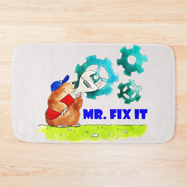 Item preview, MR FIX IT | HANDY MAN designed and sold by NATUREZONE.