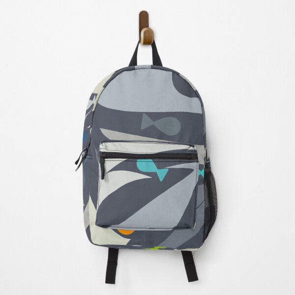 Item preview, Aesthetic abstract simple fish seascape - Caroline Laursen Original designed and sold by Caroline Laursen.